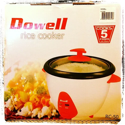 i'm grateful and contented of the cooker that my mom got me. it's not my color preference but beggars can't choose, right? #functionoverform #dowell