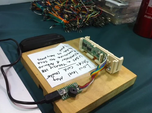 diy credit card reader with teensy