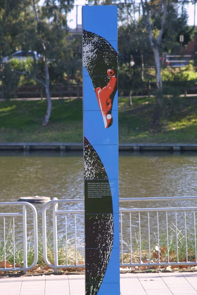 sign @ elder park