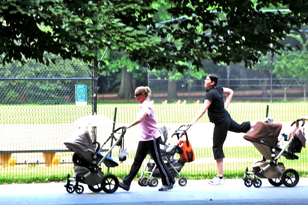 walking and jogging